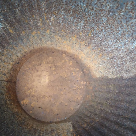 Antique Metal Ash Coal Bucket Planter Rustic Decor Farmhouse Primitive - Picture 8 of 10